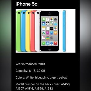 iPhone 5c